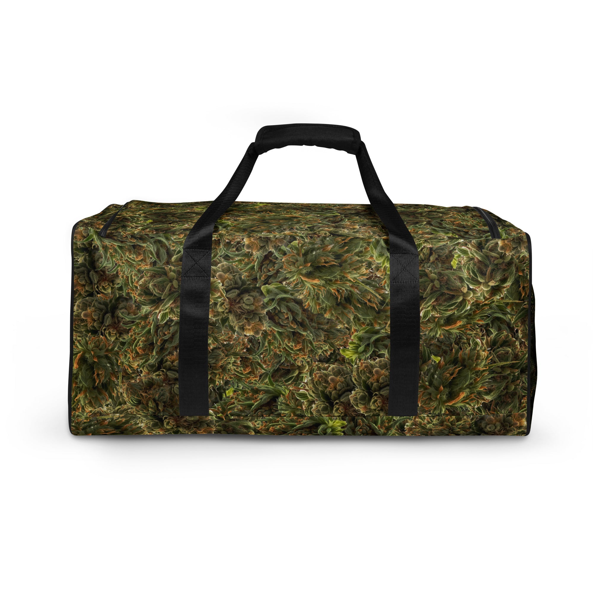 cannabis camo Duffle bag