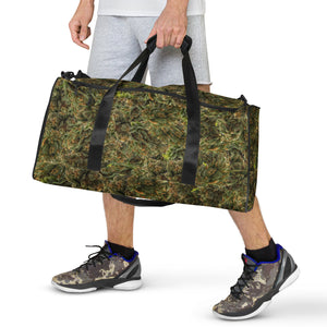cannabis camo Duffle bag