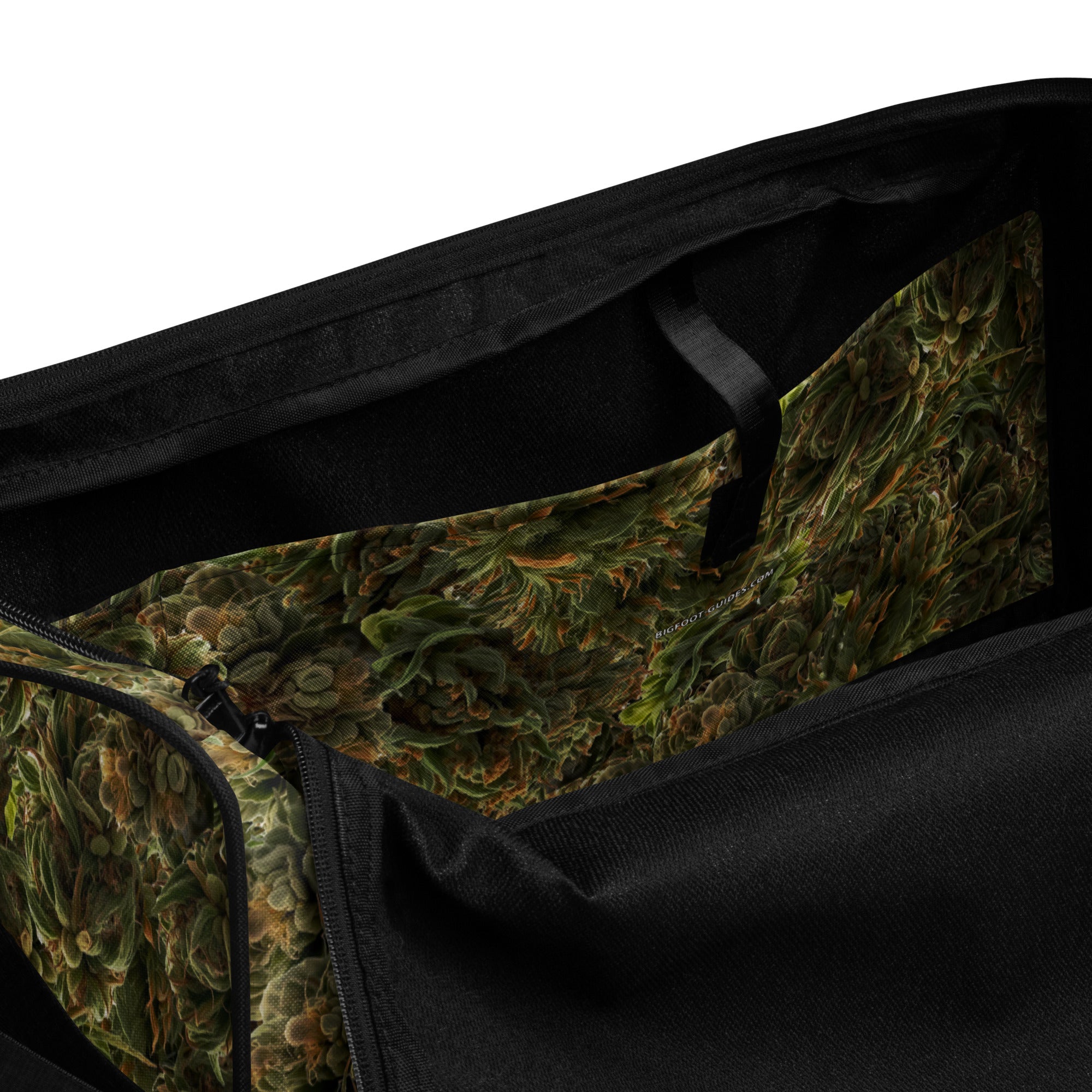 cannabis camo Duffle bag