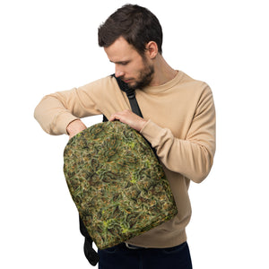 cannabis camo Minimalist Backpack