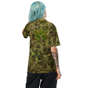 cannabis Camo Recycled unisex sports jersey