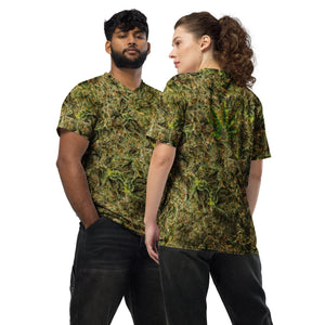 cannabis Camo Recycled unisex sports jersey