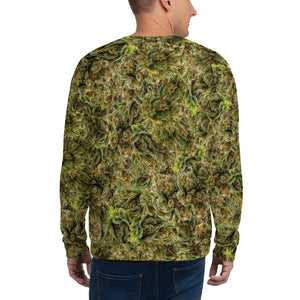 cannabis camo Unisex Sweatshirt