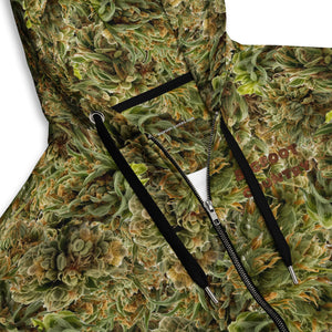 Bigfoot CANNABIS CAMO Unisex zip hoodie