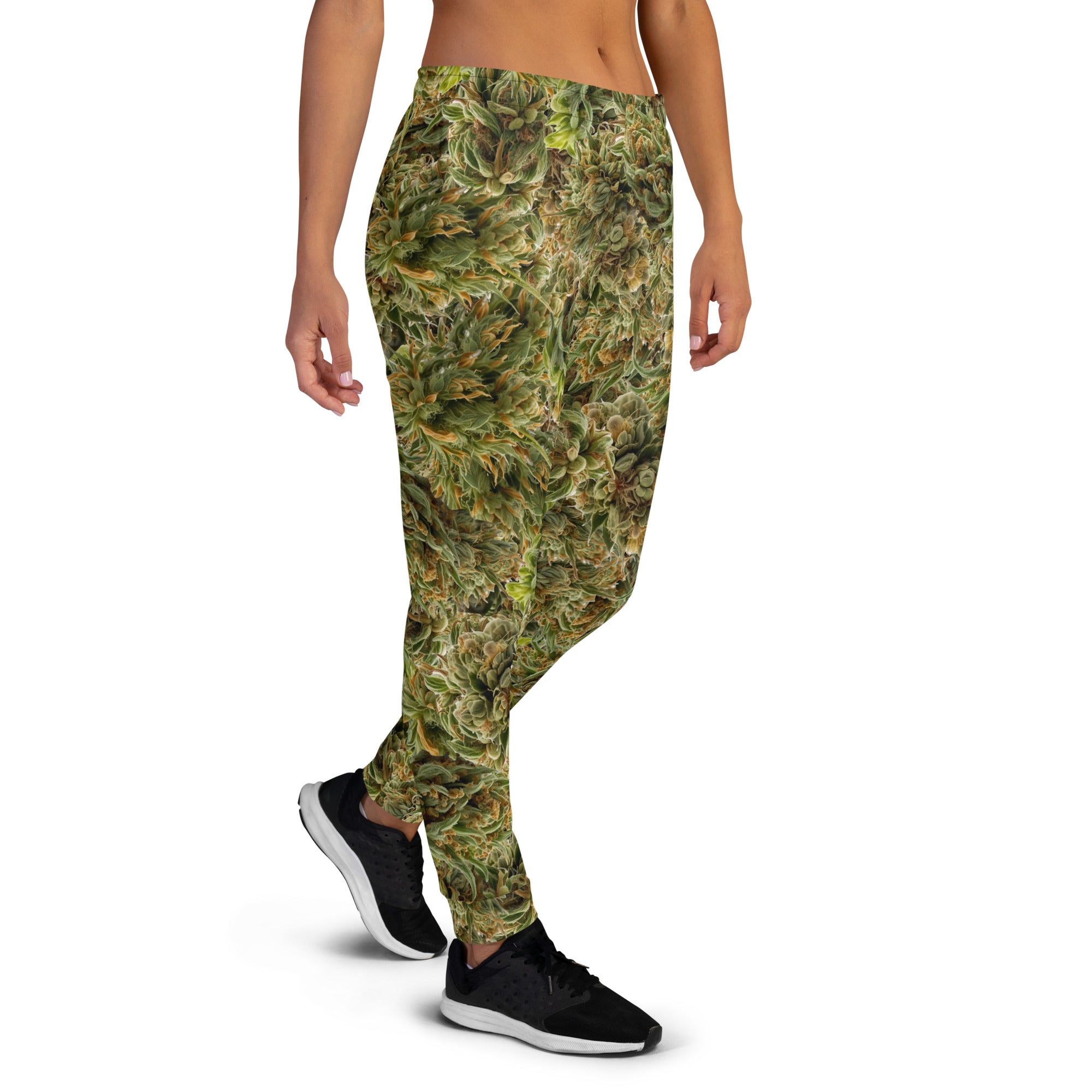 cannabis camo Women's Joggers