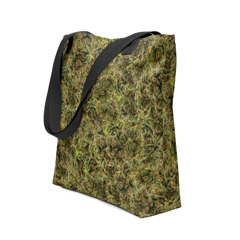 cannabis camo Tote bag