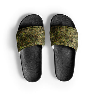 cannabis camo Men’s slides