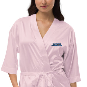 Olympic Peninsula Satin robe