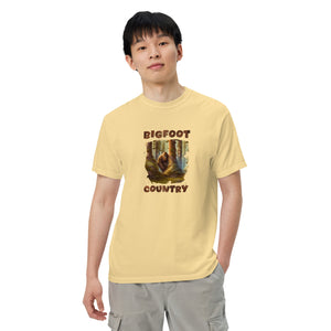 Bigfoot Country Unisex garment-dyed heavyweight t-shirt