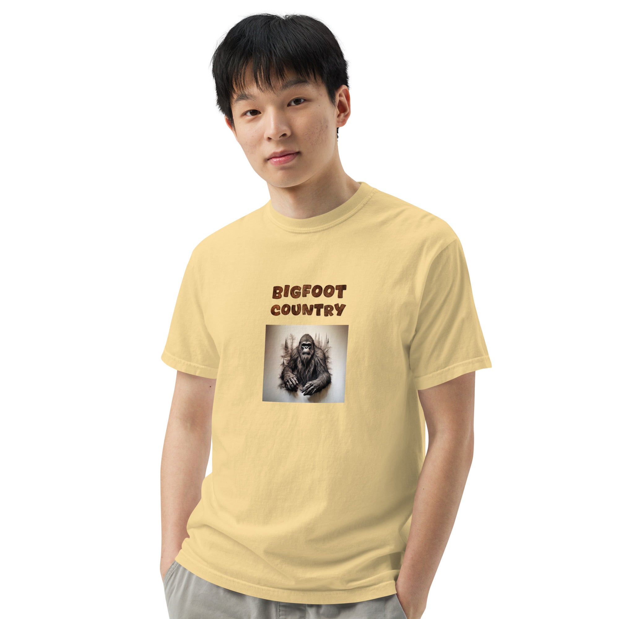 Bigfoot Country Unisex garment-dyed heavyweight t-shirt