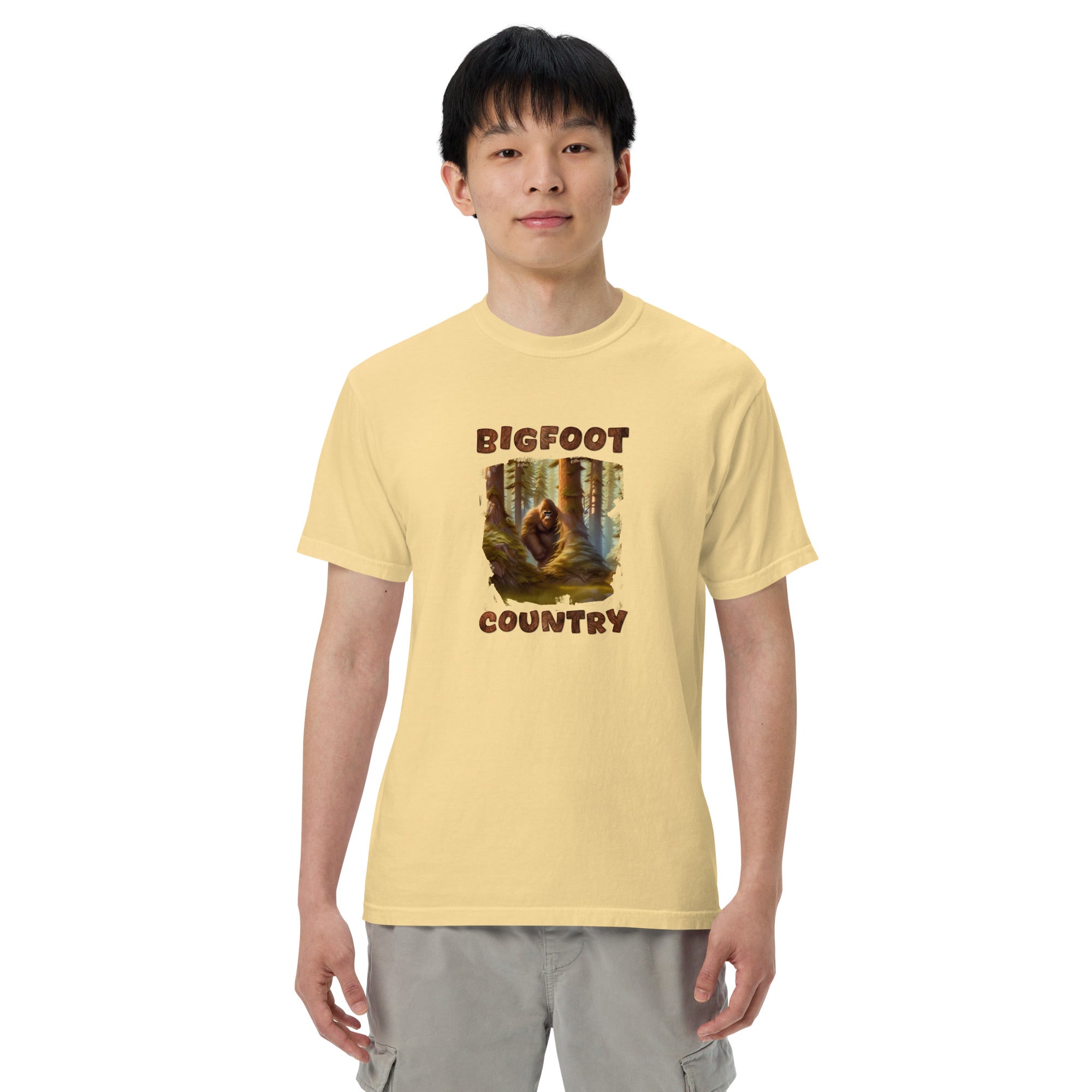 Bigfoot Country Unisex garment-dyed heavyweight t-shirt