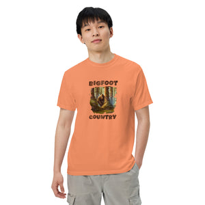 Bigfoot Country Unisex garment-dyed heavyweight t-shirt