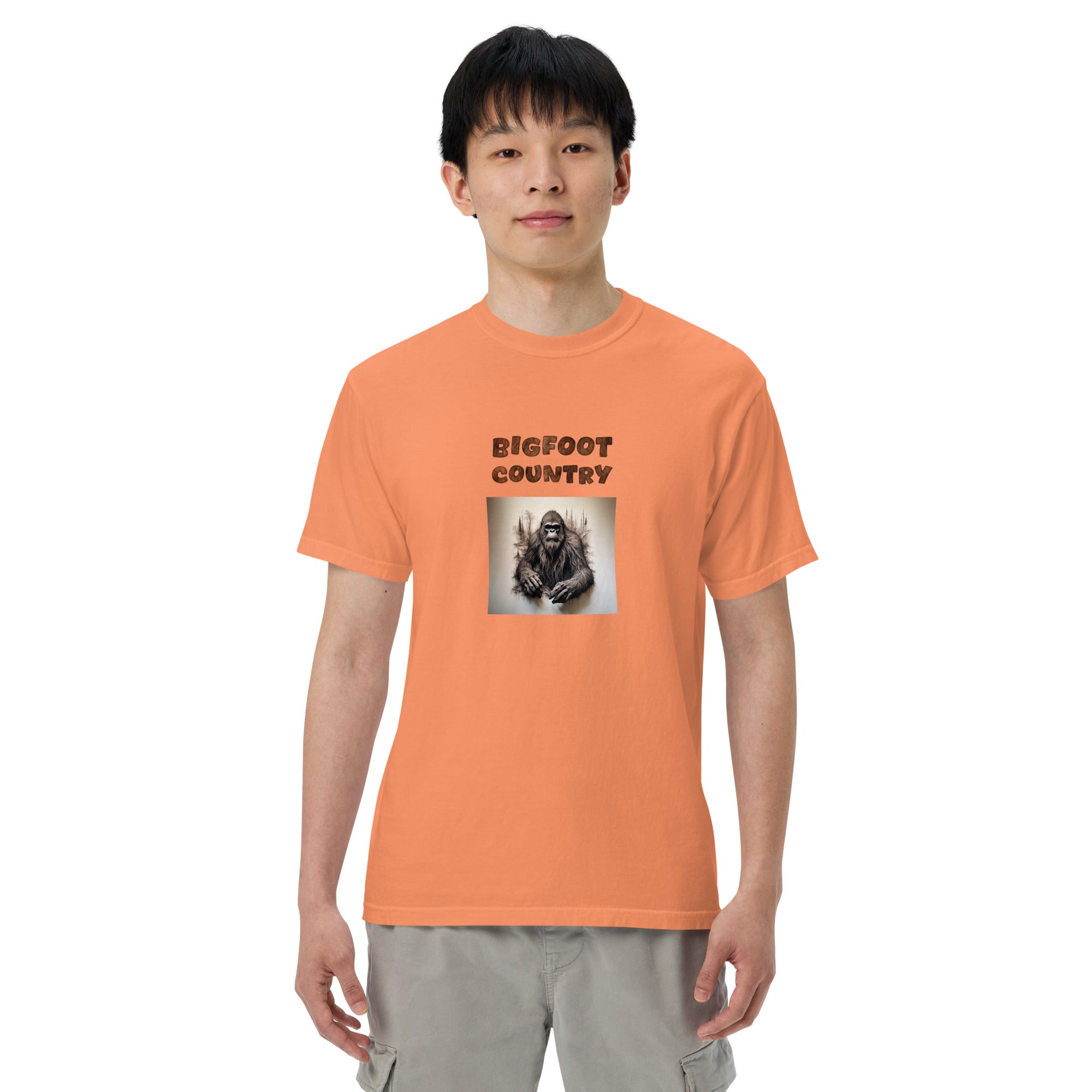 Bigfoot Country Unisex garment-dyed heavyweight t-shirt