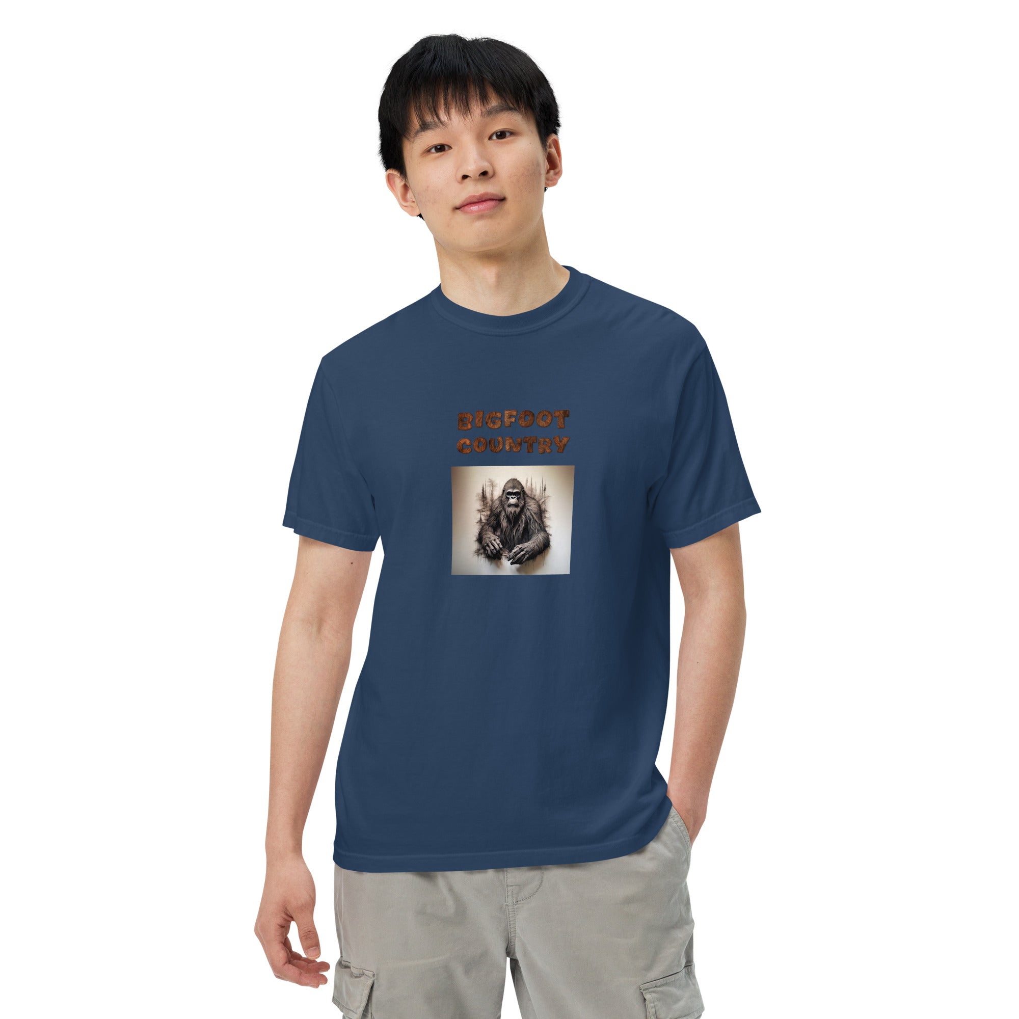 Bigfoot Country Unisex garment-dyed heavyweight t-shirt