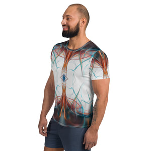 Flowing Color Athletic T-shirt