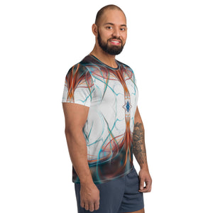 Flowing Color Athletic T-shirt