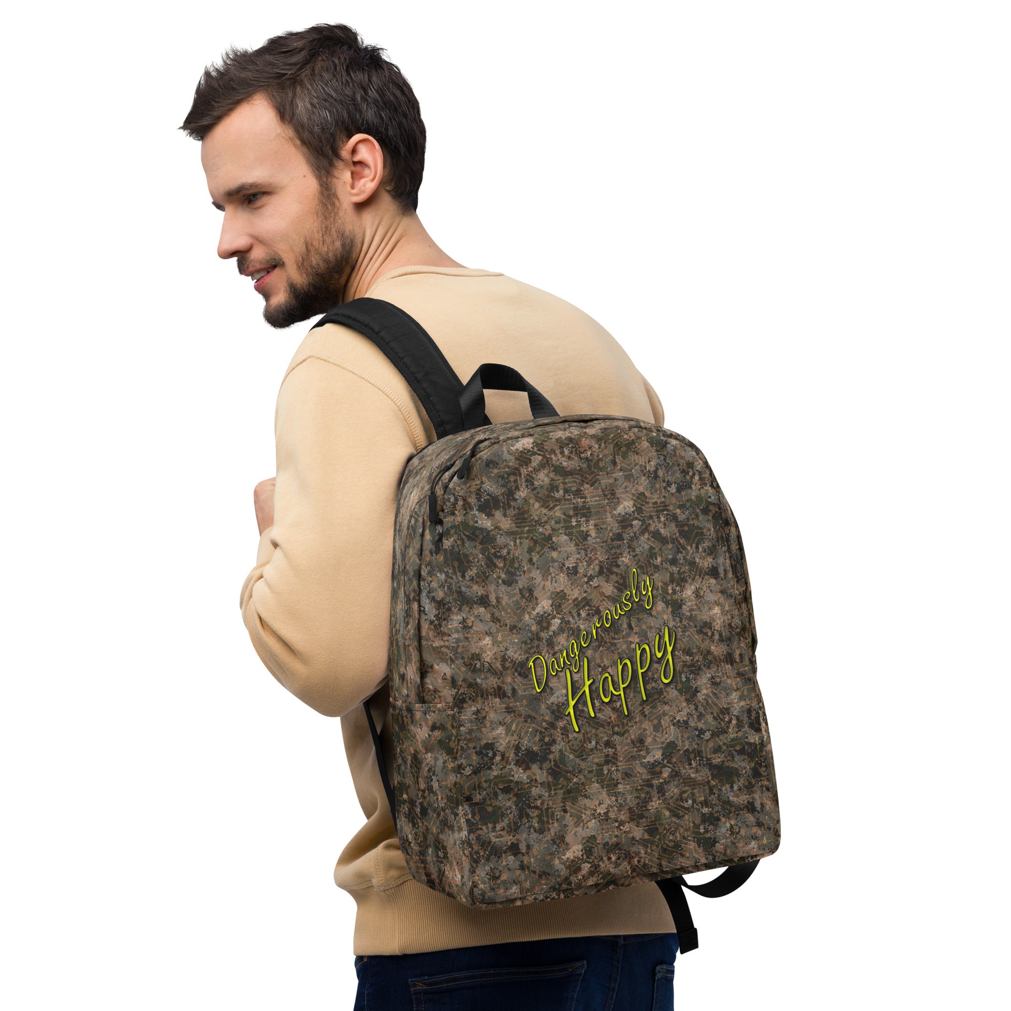 Tech Camo Minimalist Backpack