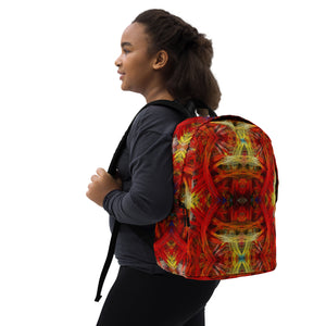 Fractal Lines Minimalist Backpack