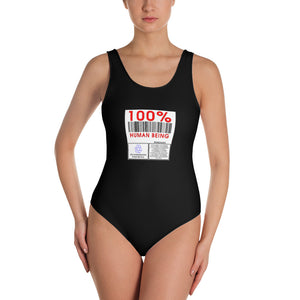 100% Human One-Piece Swimsuit