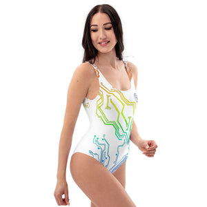 Circuits One-Piece Swimsuit