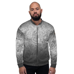 Dangerously Happy Steel Feel Solid Unisex Bomber Jacket