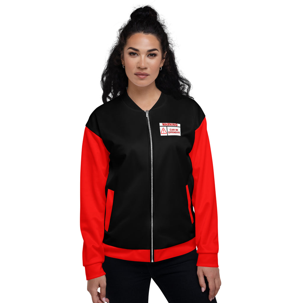 100% Human Unisex Bomber Jacket