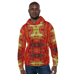 Fractal Lines Unisex Hoodie