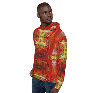 Fractal Lines Unisex Hoodie