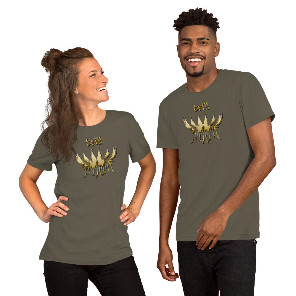 Trill golden Unisex t-shirt